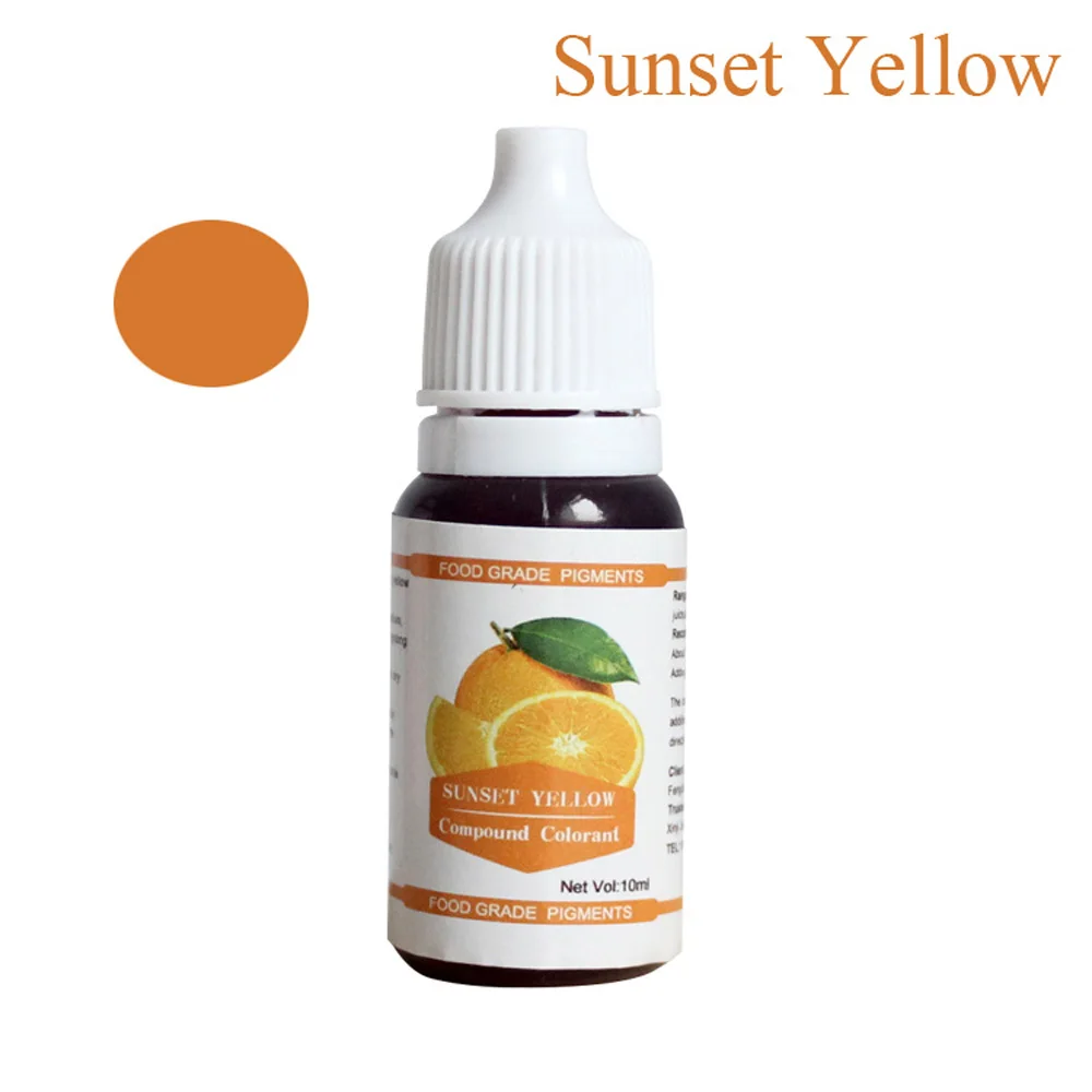 Съедобный пигмент 10 мл Макарон крем пищевой цвет ing ингредиенты Торт ...