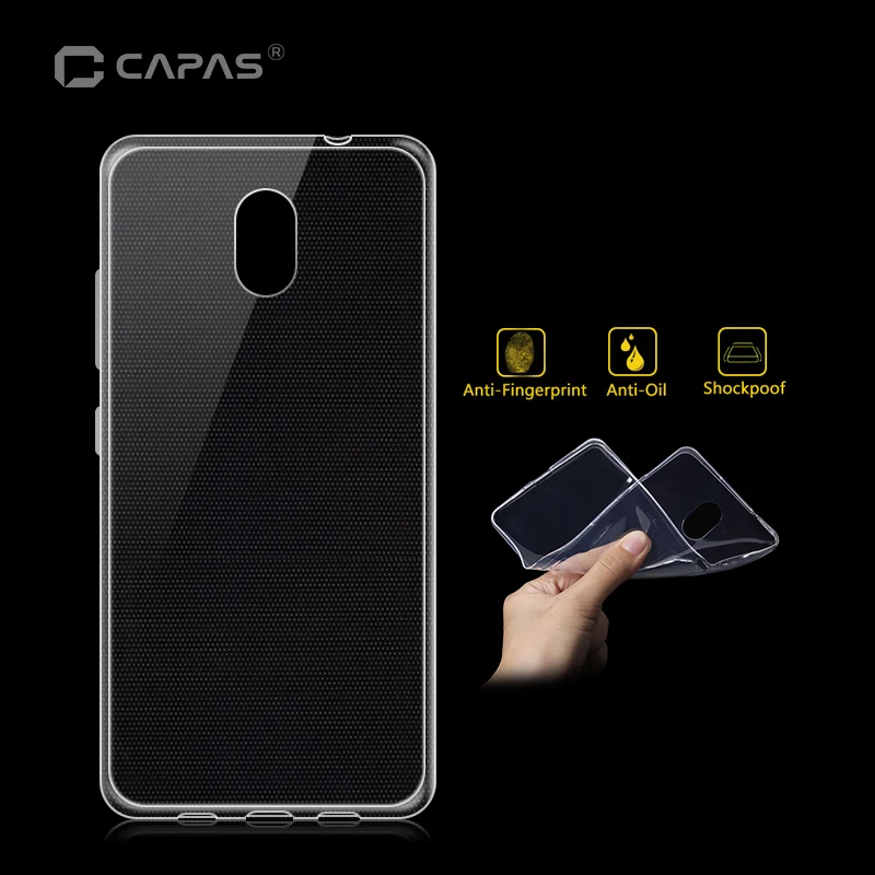 For Lenovo P2 P2a42 Case Cover Original CAPAS Soft TPU Silicone Transparent Clear Phone for Back |