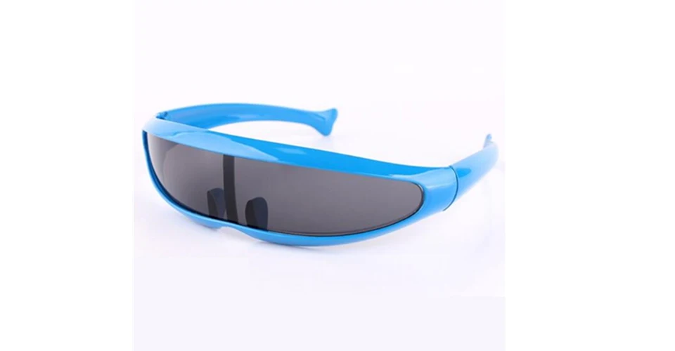 jumlai XMen Personality Sunglasses Laser Glasses Men Women Sunglass Robots Silver Lens Sun Glasses Men's Driving Goggles  (9)