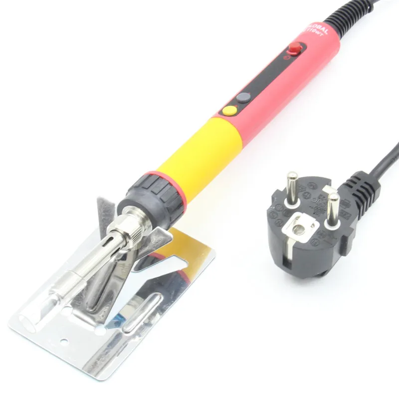 Package A CXG E110WT Электрический паяльник светодиодный керамический нагреватель с цифровой регулируемой температурой 900 м пинцет - Цвет: Package A