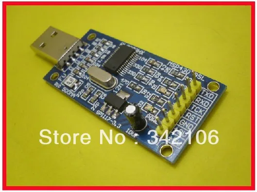 Бесплатная Доставка! msp430 USB BSL программатор поддерживает последовательную связь