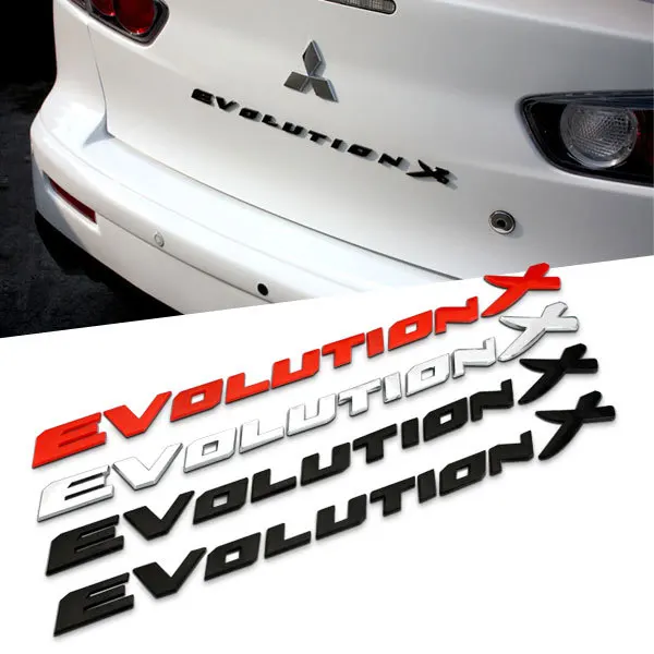 Silber Chrom 3D Metall V6 Square Emblem passend für Mitsubishi Lancer Evo Silber Chrom 3D Metall V6 Square Emblem passend für Mitsubishi Lancer Evo
