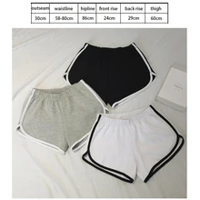 Летние новые спортивные шорты домашние шорты черные белые серые шорты Йога Танцы полиэстер мягкая удобная продолжительность сохранения высокого качества