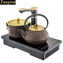 Электромагнетизма печка для приготовления чая автоматическая верхняя электрический чайник для воды мощность здоровья создание железа безопасного автоматического отключения питания Функция