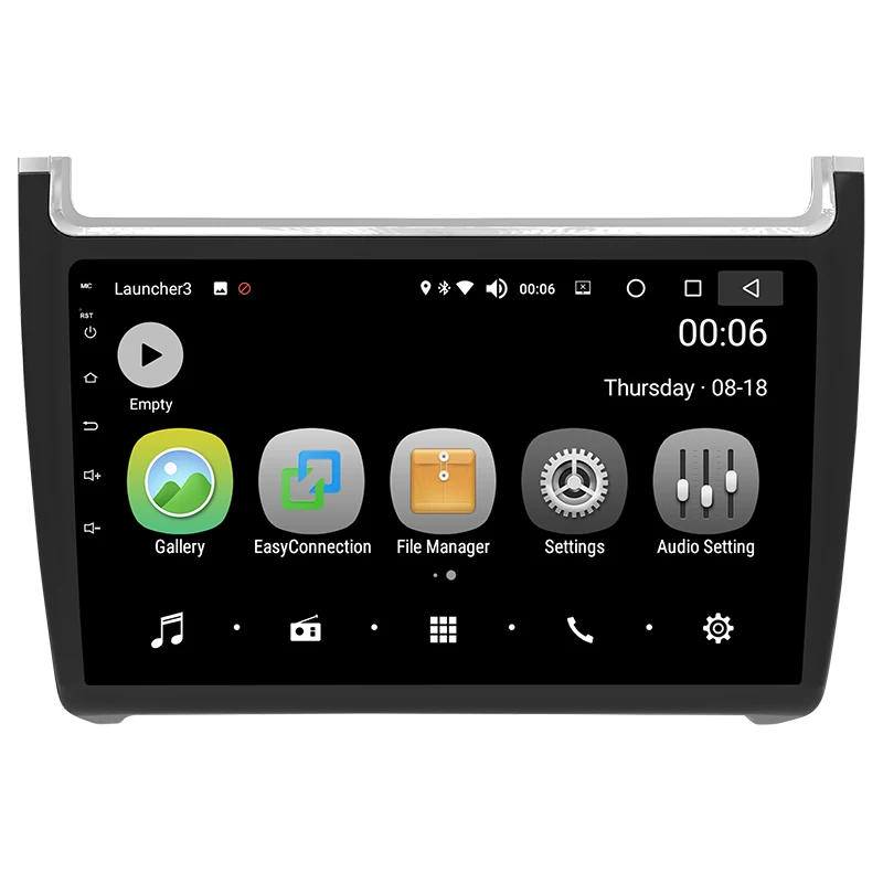Android 8 0 Автомобильный gps dvd Радио мультимедийный плеер 1din 9 дюймов сенсорный экран
