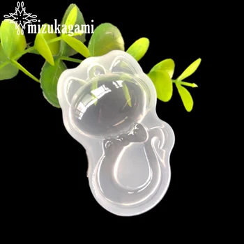 

1pcs UV Resin Jewelry Liquid Silicone Mold Animal Cat Pendant Resin Charms Molds For DIY Intersperse Decorate Making Jewelry