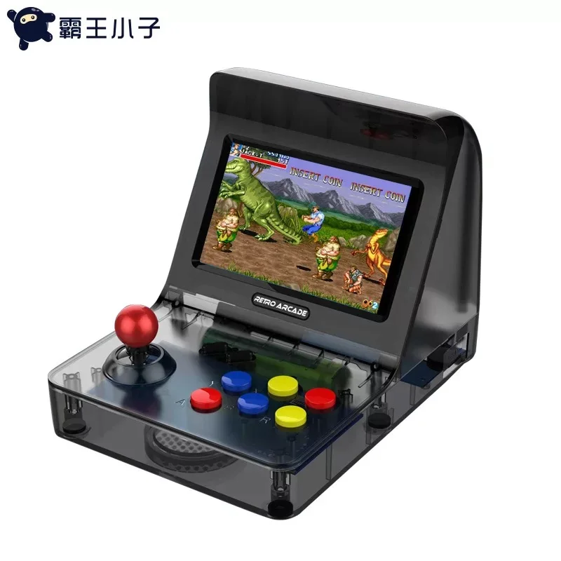 Powkiddy A8 Ретро аркадная портативная игровая консоль встроенный 3000 классических