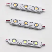 DC12V водонепроницаемый 5050 3 светодиодный модуль впрыска наружные светодиодные модули с объективом для вывески рекламы
