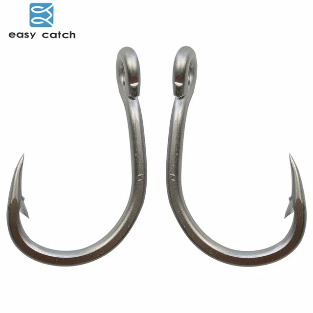 Cheap Easy Catch 50pcs 10884 Stainless Steel White Strong Big Game Fish Tuna Bait Fishing Hooks Size 2/0-12/0 Cheap Easy Catch 50pcs 10884 Stainless Steel White Strong Big Game Fish Tuna Bait Fishing Hooks Size 2/0-12/0