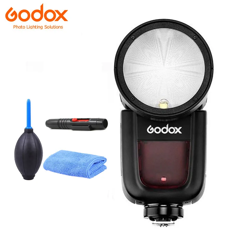 Godox V1 флэш-V1C V1N V1S ttl 2,4G Беспроводной Беспроводная система X 1/8000 s HSS 2600 mAh литиевая батарея Вспышка Speedlite для цифровой зеркальной камеры Canon Nikon sony - Цвет: V1