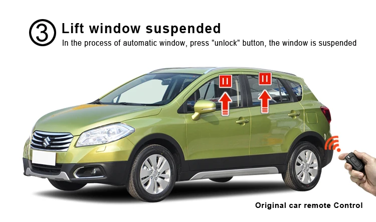 Автомобильная система стеклоподъемников для SUZUKI Vitara/Alivio/Scross/Window closer Left hand Drive