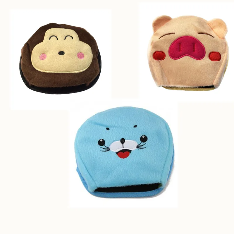 1pc Winter Warm Mouse Pad Thick Cartoon Plush Hand Warmer Heated Mouse Mat USB