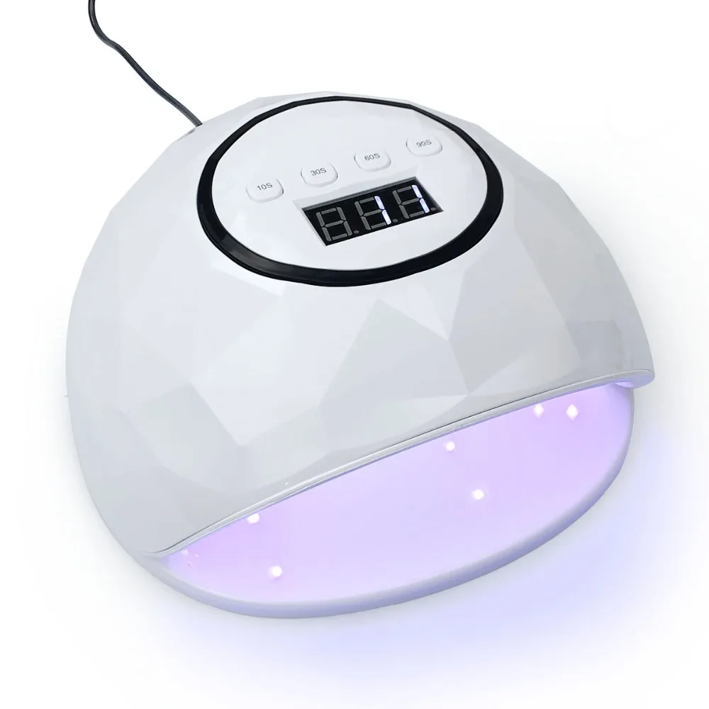 

F5 72W UV LED Lamp Nail Dryer Dual Power Nail Lamp For Curing UV Gel Nail Polish With Infrared sensing Timer LCD Display