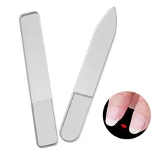 New Nano-Polishing File Glass Nail File 1PC Strip Crystal Nail Files Grinder Nails Art Tool 0617#30