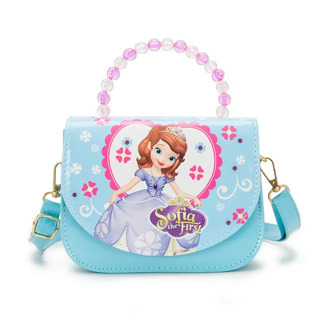 Disney милые Мультяшки, для принцессы сумка-мессенджер через плечо сумка Софии Замороженные сумка через плечо для девочек милые подарки