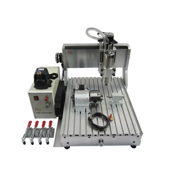 

No tax,just for EU,water cooling spindle 1500w cnc drilling machine 3040 4axis with USB port