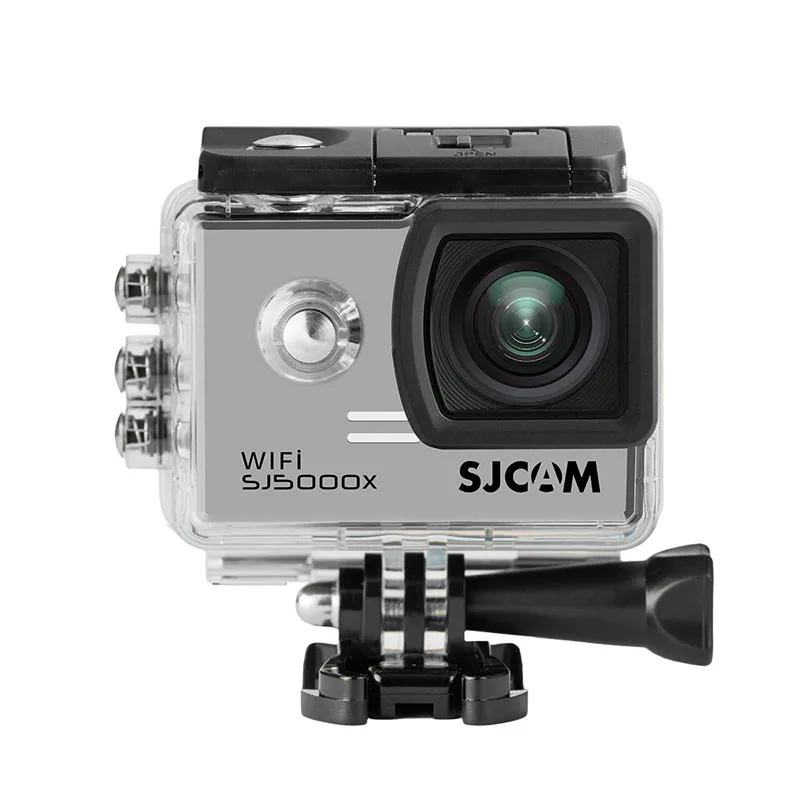 SJCAM SJ5000X Elite экшн камера 4 К Wifi Спорт DV Дайвинг 30 м Водонепроницаемый 1080 P HD NTK96660 гироскопа 2.0 Экран SJ Cam 5000 экшен камера - Цвет: Серебристый