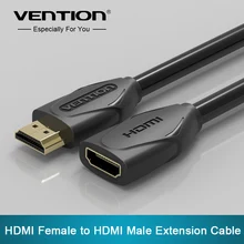 Vention HDMI Extension Cable male to female 1M/2M/3M/5M HDMI 4K 3D 1.4v HDMI Extended Cable for HD TV LCD Laptop PS3 Projector