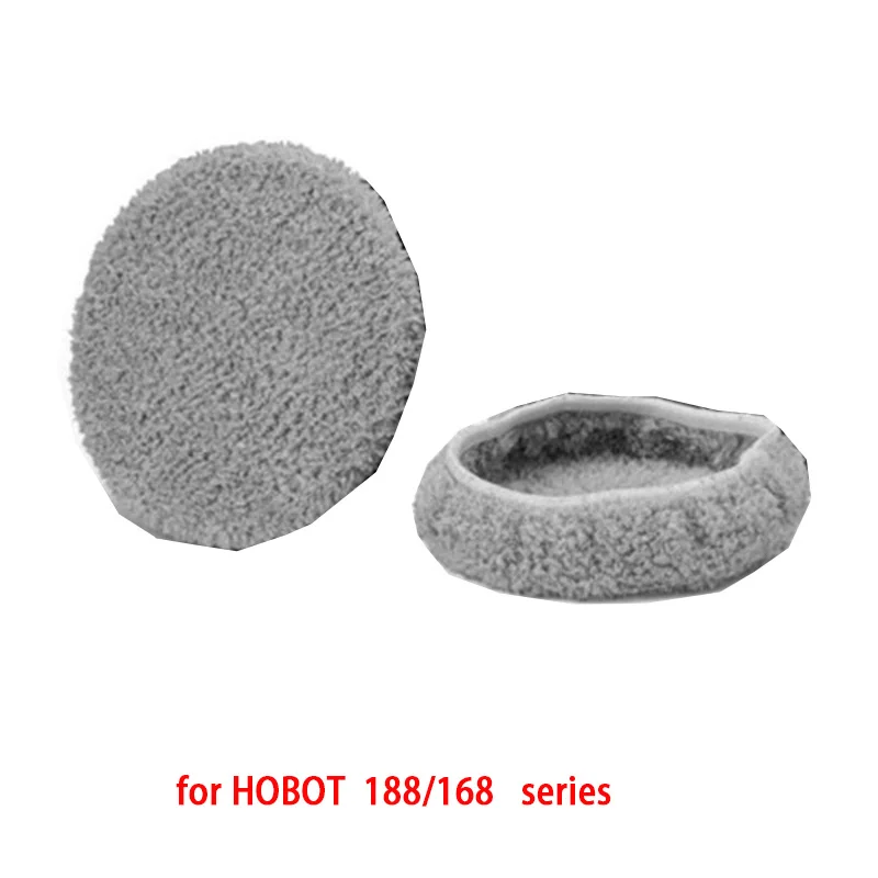 4 шт серые качественные уплотненные для hobot серии 188/168, магнитные щетки для чистки окон, чистящие салфетки