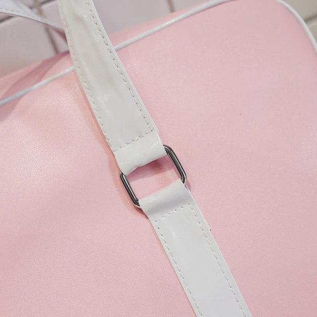 Kawaii Harajuku Pink Travel Shoulder Bag  3