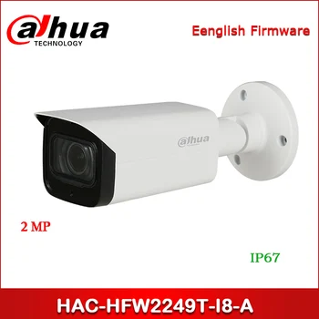 

Dahua HAC-HFW2249T-I8-A 2MP Full-color Starlight HDCVI Bullet Camera Audio in interface, built-in mic CCTV Camera