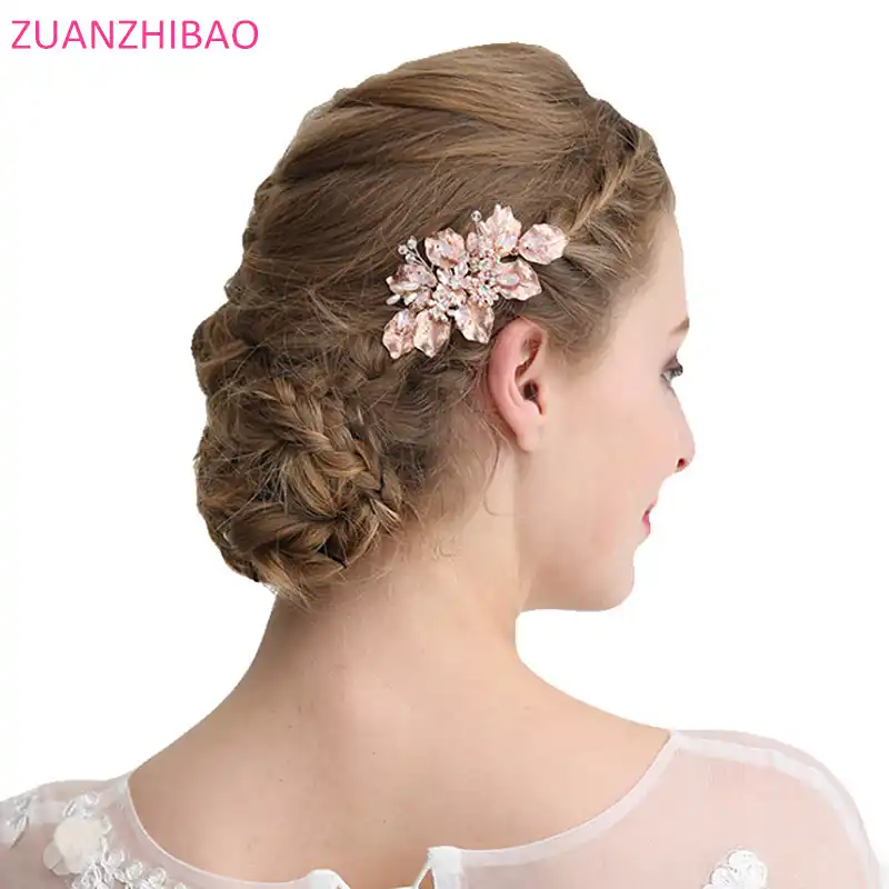 2019 Australia Crystal Delicate Handmade Bridal Hair Comb Hair