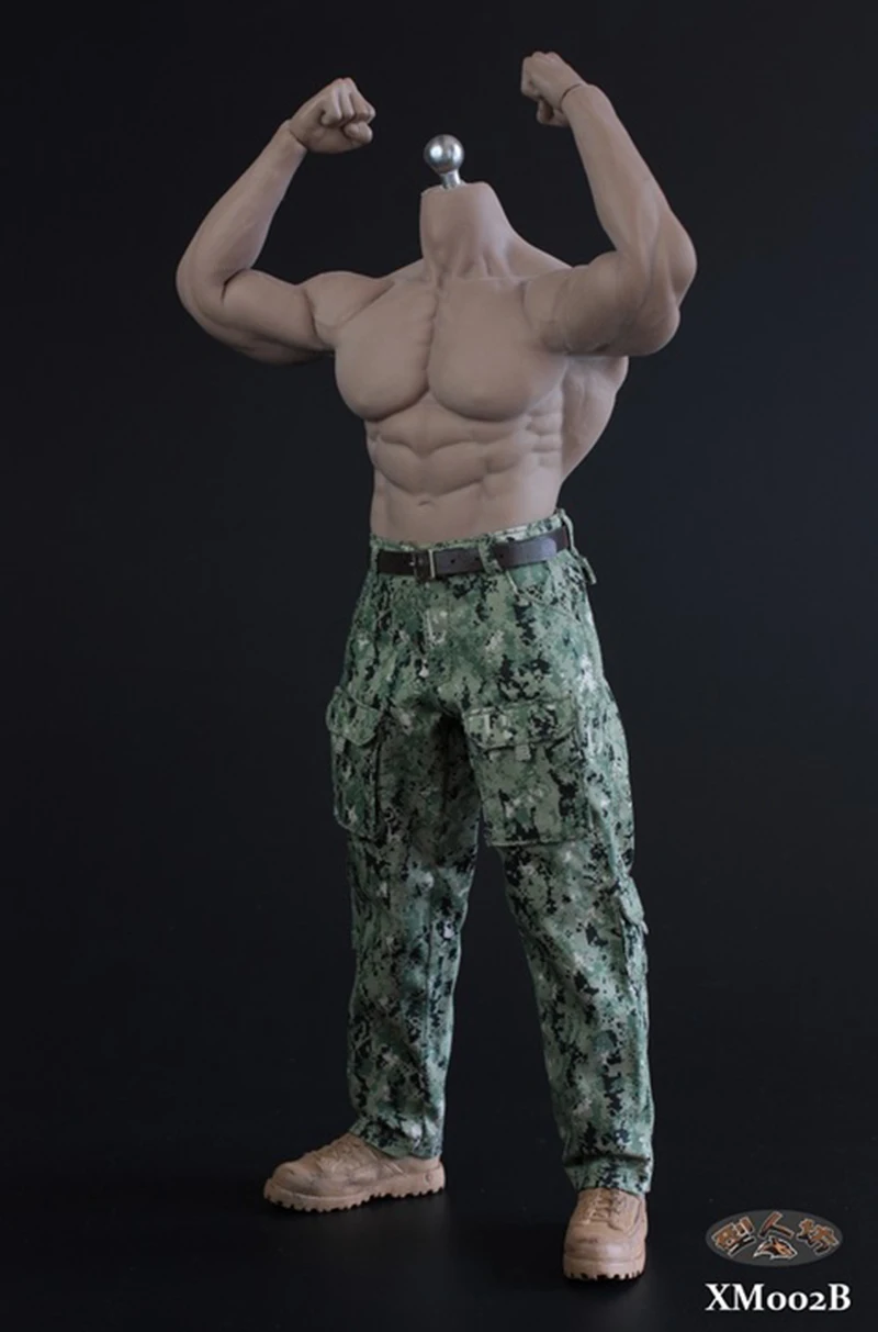1/6 Combat Shirt Pants Boots Set For PHICEN M33 M34 M35 Hot Toys Muscular Figure 