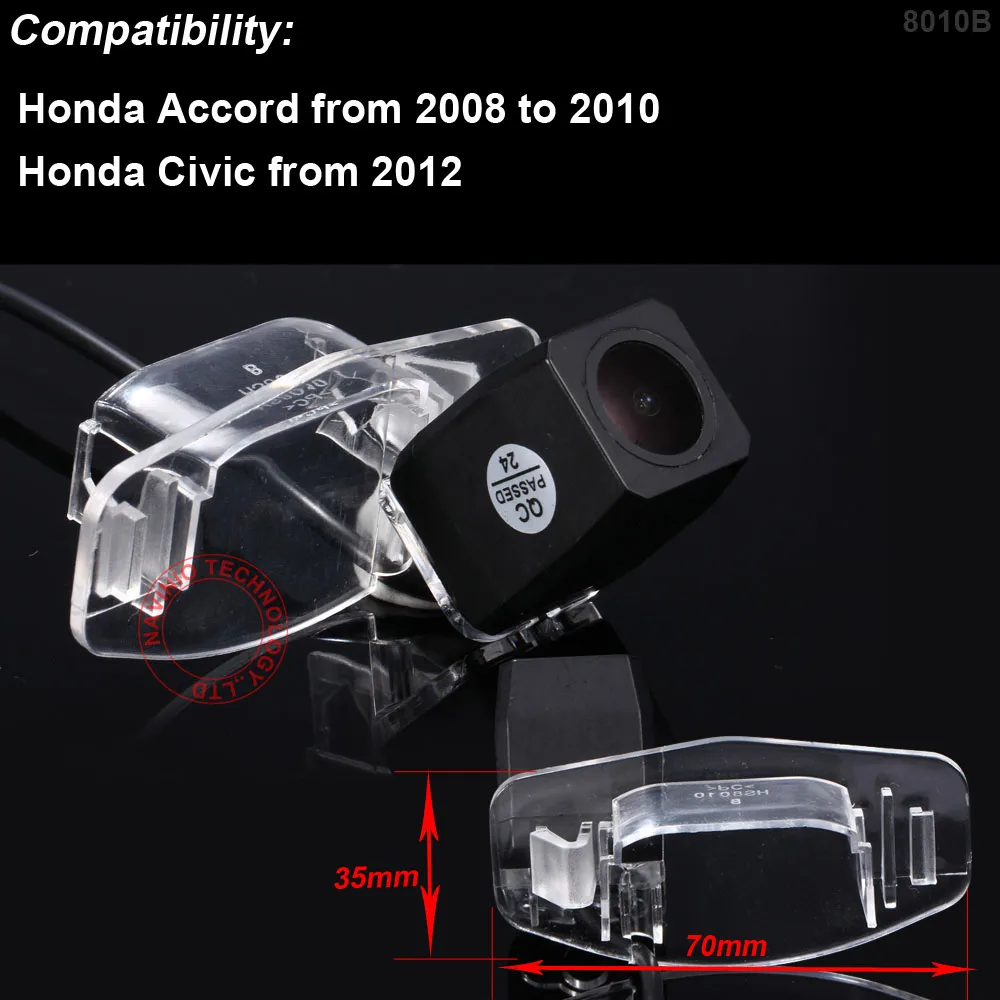 HD 1280*720 пикселей 1000TV линия для Honda Accord Civic заднего вида камера заднего вида