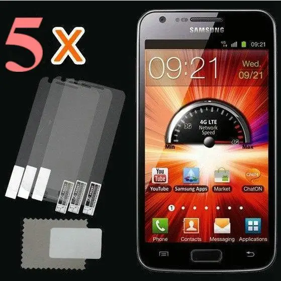 Купить Retail Packing New 5x MATTE Anti Glare LCD Screen Protector Guard Cover Film Shield for Samsung Galaxy S II S2 LTE i9210  Мобильные | Phone Screen Protectors (32795270843)