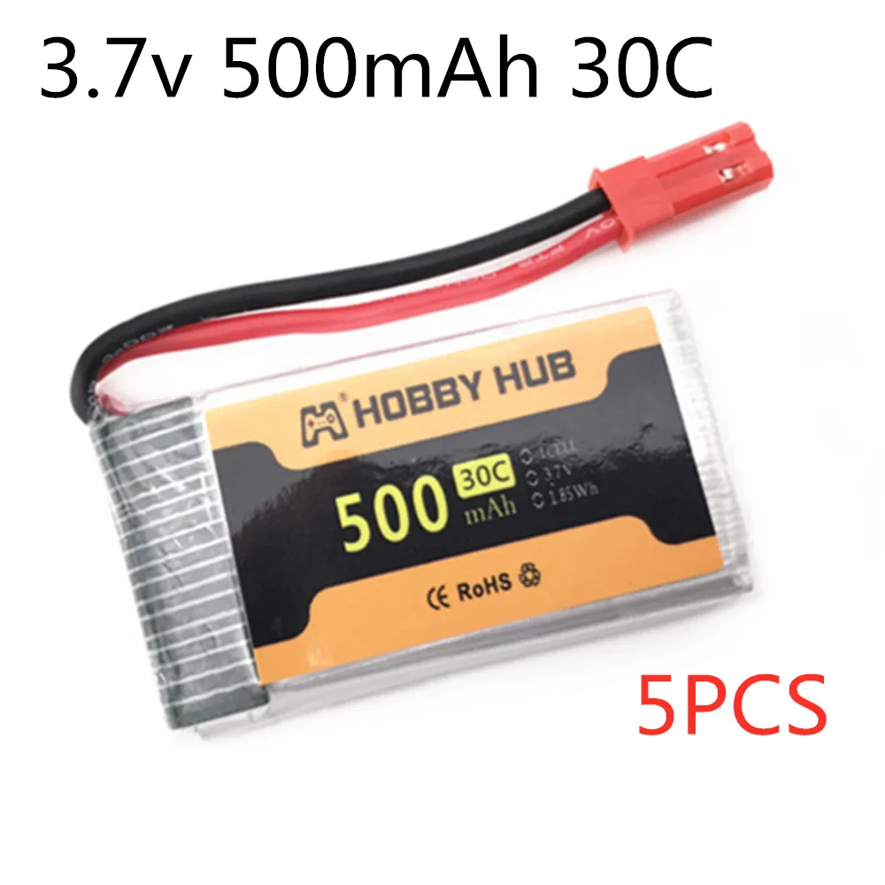 

3,7 V 500 мА/ч, 802540 пульт дистанционного управления квадрокоптера Lipo Батарея для 509W DFDF161 X400 X500 X300C X800 HJ818 HJ819 1315S Батарея JST разъем