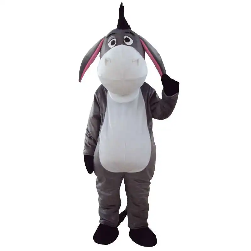Костюм талисмана для взрослых Eeyore маскарадный костюм осла высококачественный