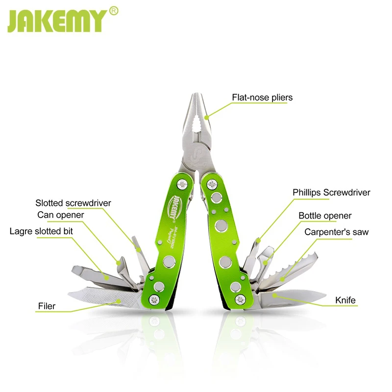 JAKEMY Ferramenta Ножи без каблука Щипцы для наращивания волос Отвертки открывалка