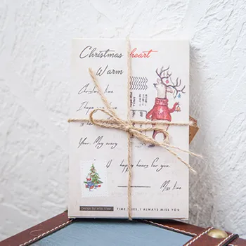 

MISS TIME christmas heart postcard greeting card Bookmark Letter paper 1 lot = 1 pack = 30 pcs