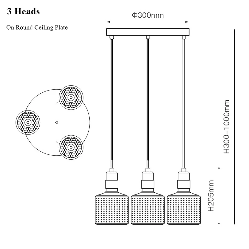 LukLoy Modern Metal Pendant Light LED Kitchen Light LED lamp Hanging Lamp Ceiling Lamp Living Room Bar Counter Lighting Fixtures