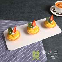 Simulation Food Snack Food Simulating Strawberry Egg Tart Food Model Sample Display Handicraft Artificial Prop Ornaments Display