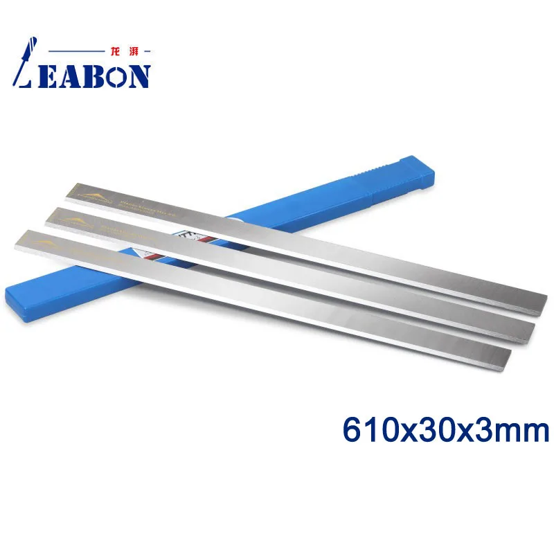 LEABON 610x30x3 мм HSS W4 % рубанок Ножи лезвия для деревообработки (A01003046)