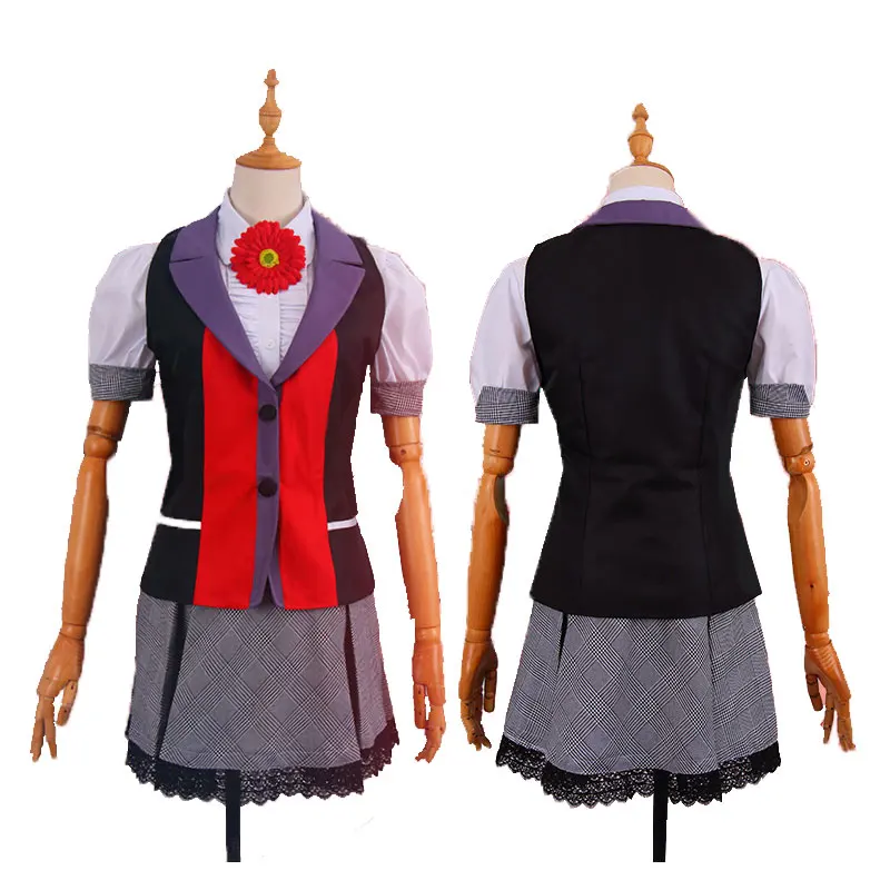 Аниме Kakegurui косплей костюмы джабами юмеко одежда Yumemite yumemi японская девочка