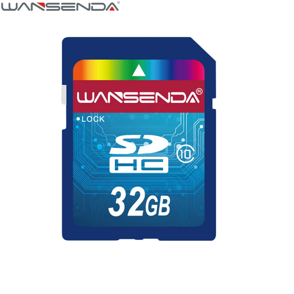 WANSENDA SD Card class 6 class 10 Memory Card 4gb 8gb 16gb 32gb 64gb Real Capacity TF Card Flash