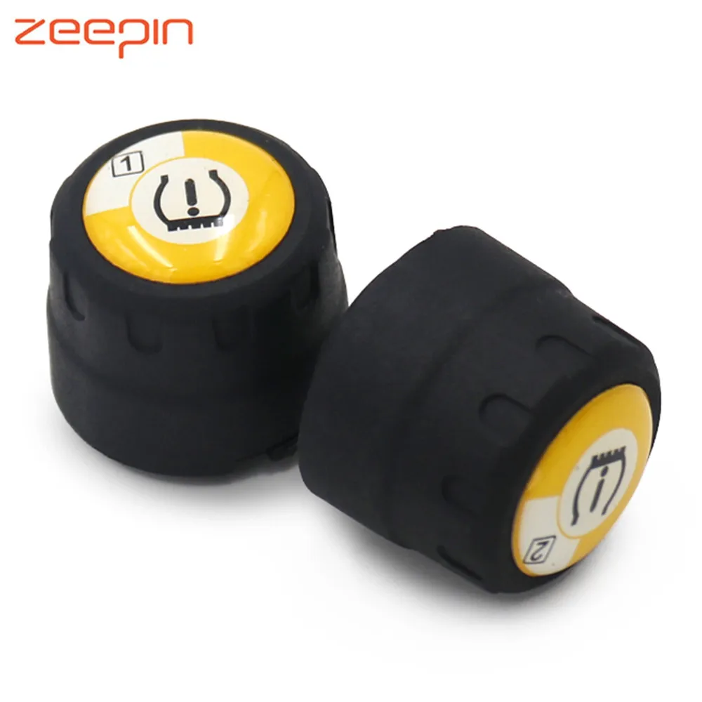 

Zeepin V100B Bluetooth Tire Pressure Monitoring System 100-1300 kPa TPMS APP Mode 2PCS External Sensors for Motorcycles