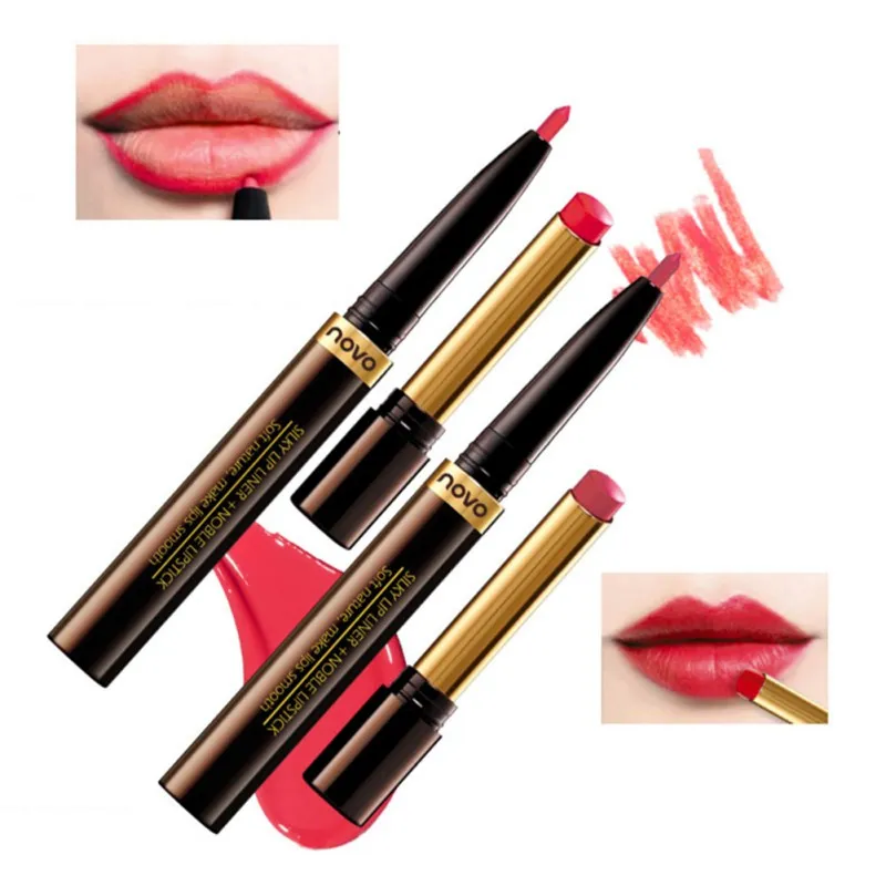 Buy Double headed Lipstick Pencil Lip Liner Pencil
