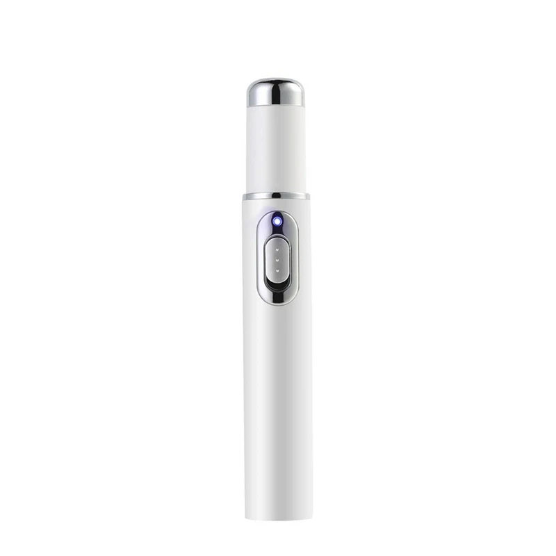 

Acne Laser Pen Portable Wrinkle Removal Machine Durable Soft Scar Remover Device Blue Light Therapy Pen Massage RelaxKD-7910