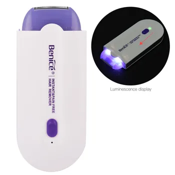 Laser Hair Removal Machine Sense-Light women lady instant pain free Bikini Legs Arm Face Body rechargeable remover Epilator 3233 2