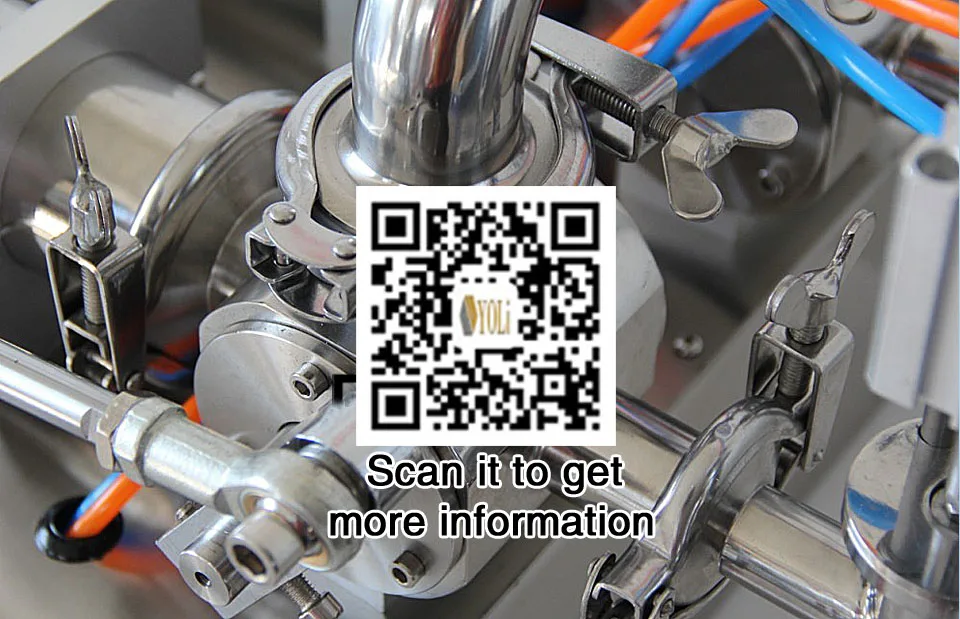 One nozzle filling machine for hot liquid or cream over 300 degree  9