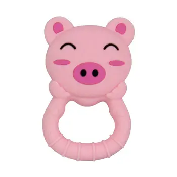 

Teethers Silicone Baby Shower Gift Pendant DIY Pacifier Chian Clips Toy