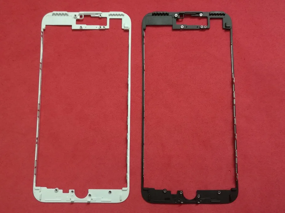 

10pcs/lot Front Bezel Chassis Frame with hot glue Replacement For iPhone 7 7G 4.7" 7 PIUS LCD Middle Holder Housing Parts