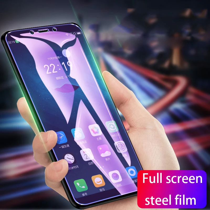 

100 X Clear Anti-explosion 9H HD Glass For Huawei Nova2 Plus 3D Anti Blu-Ray Full Tempered Glass Coverage Film Shockproof