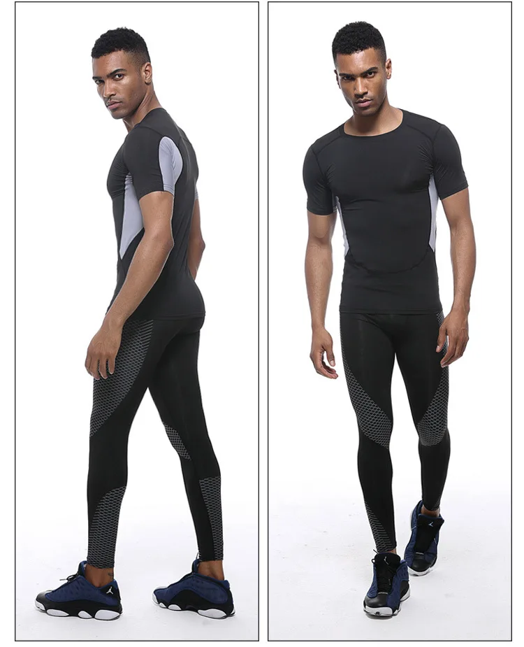 Compression Basketball Training Pants Men New Tights Elastic Quick Dry Male GYM Running Sports Leggings