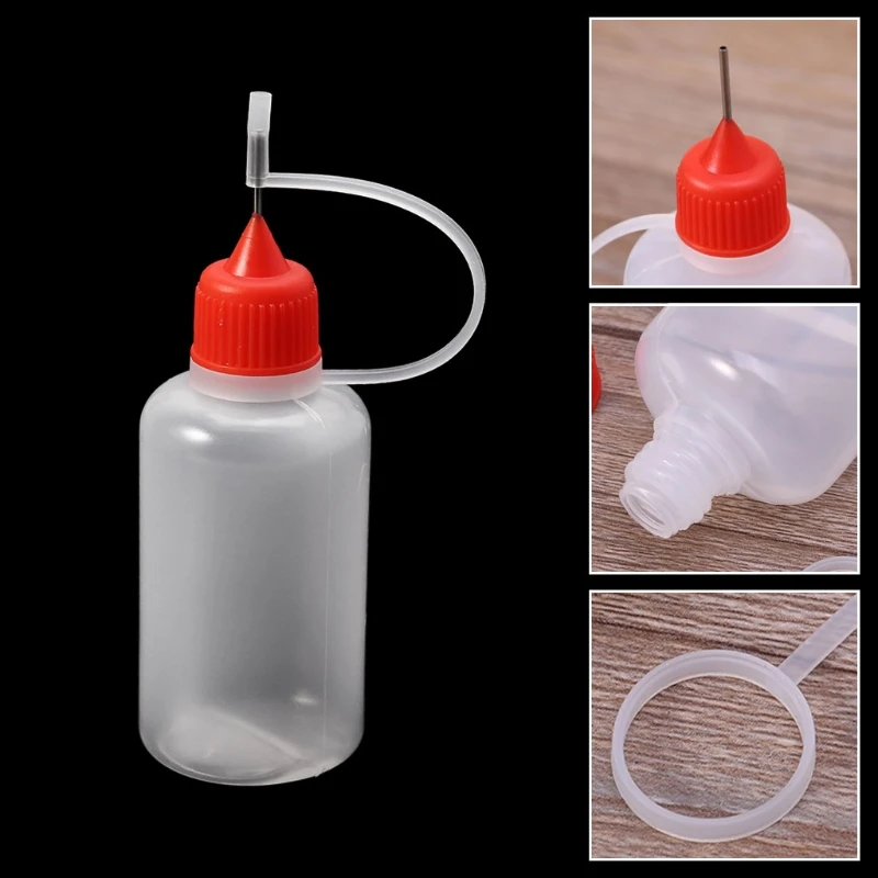 

3ml-50ml Needle Tip LDPE Empty Squeeze Juice Dropper Filling Eye Liquid Bottle