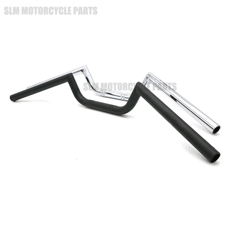 Новый черный мотоциклетный руль Supermoto Clubman для Harley Chopper Bobber Triumph ручки|Руль