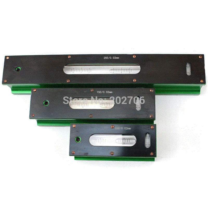 100mm 0.02mm Outil De Machine De Montage Bande De Débogage Niveau Outil De Mesure Industriel 200mm